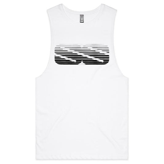 Holden Commodore VK SS Decal - Mens Tank Top Tee - Shed Shirts